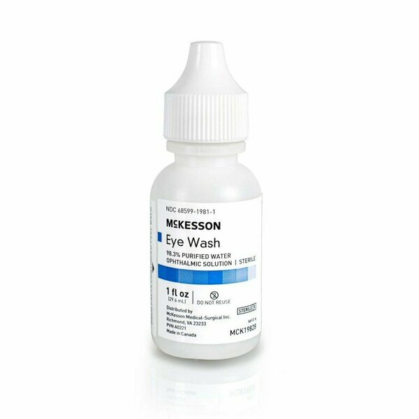 Mckesson Eye Wash Solution, 1-ounce Squeeze Bottle MCK19828